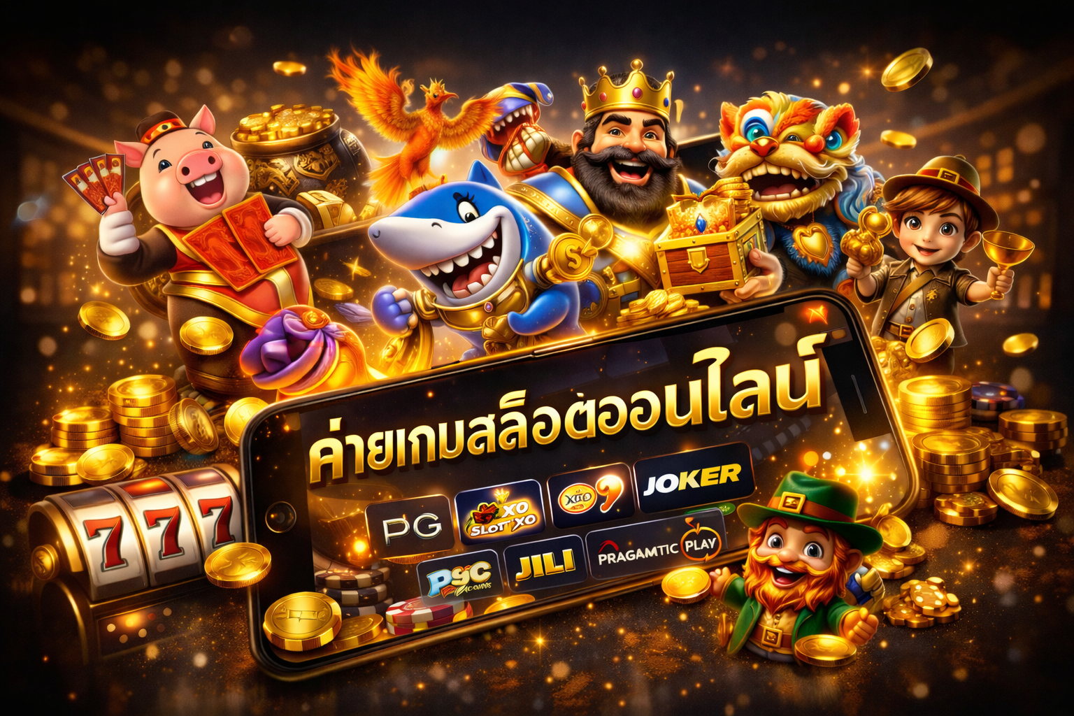 ค่ายเกมสล็อตออนไลน์ที่คนนิยม